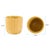 Ceramic Golden Bee Ceramic Cache Pot- Short For Sale - Image 7 of 9