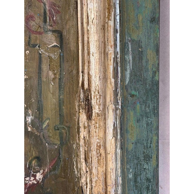 Wood Pair of 19th C. Italian Venetian Baroque Boiserie Doors For Sale - Image 7 of 18