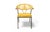Black Vintage Garden Chair in Woven Yellow Plastic with Iron Frame For Sale - Image 8 of 8