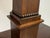 Late 20th Century Arts & Crafts Tapered Wood Column Table Lamp For Sale - Image 10 of 12