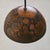 Mid 20th Century Italian Etched Copper Floral Pendant Light by Victor Cerrato, 1960s For Sale - Image 5 of 9