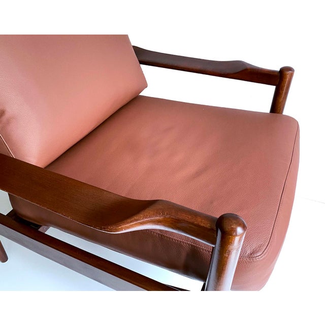 Danish Lounge Chairs in Teak and Leather from Magnus Olesen, Set of 2 For Sale - Image 17 of 18