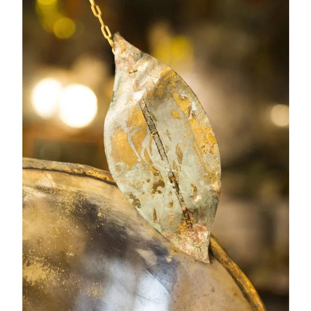 Stitched Beetle, Brass & Mirror For Sale - Image 3 of 4