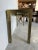 Hollywood Regency Mastercraft Greek Key Brass Console Table/ Sold For Sale - Image 9 of 12