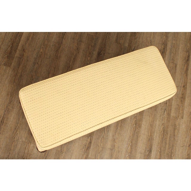 English Tudor Style Carved Oak Window Bench For Sale - Image 4 of 12