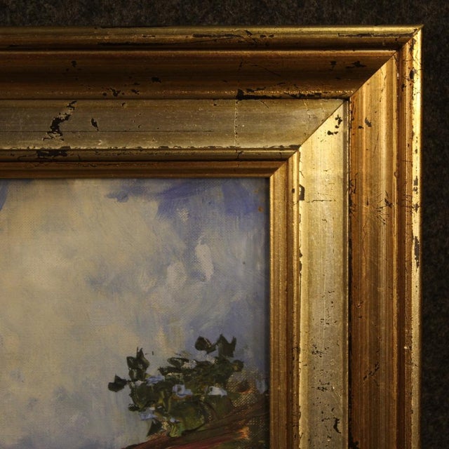 Italian Artist, Impressionist Landscape, 1970, Oil on Board, Framed For Sale - Image 6 of 16