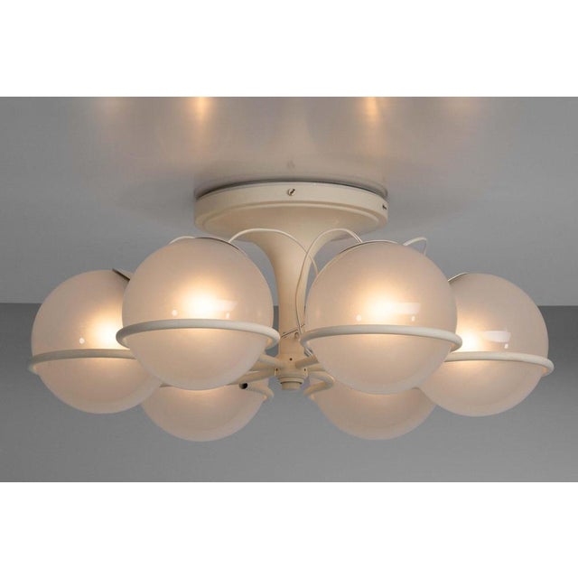 Model 2042/6 Ceiling Lamp by Gino Sarfatti for Arteluce, Italy, 1963 For Sale - Image 11 of 18