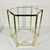 1970s 1970s Vintage Boho Chic Coastal Hollywood Regency Faux Bamboo Metal Drinks Table. For Sale - Image 5 of 12