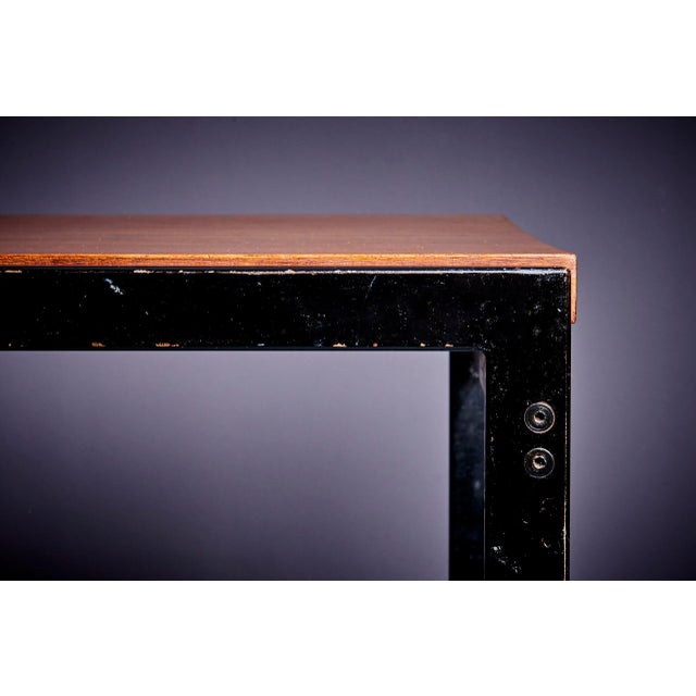 Pastoe TU30 Dining Table with Teak Top attributed to Pastoe for Cees Braakman, 1960s For Sale - Image 4 of 6