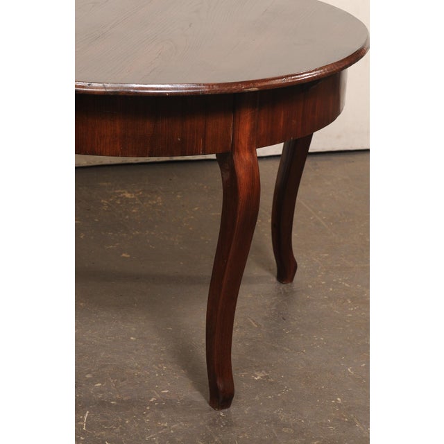 French Provincial Round Table, Mid 20th C. For Sale - Image 9 of 10