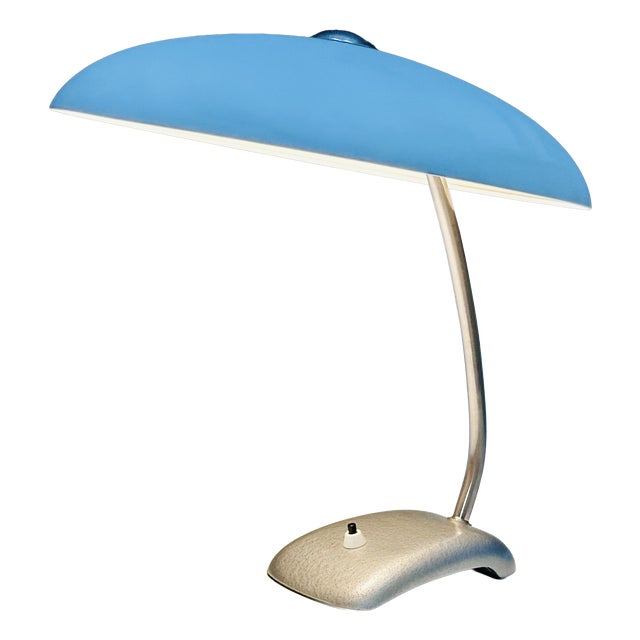 Early Metal Desk Lamp, Germany, 1950s For Sale