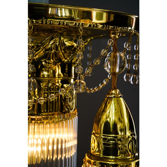 Art Nouveau Ceiling Lamp, Vienna, 1908 For Sale - Image 12 of 18