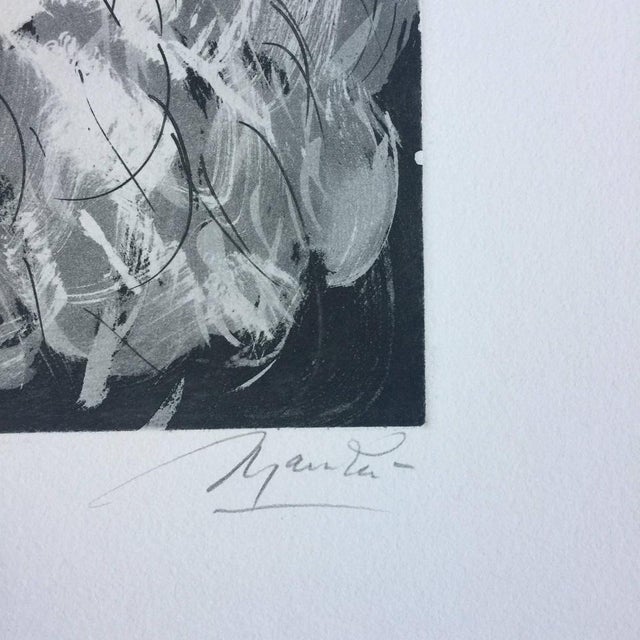 1970s Giacomo Manzú, Head of Oedipus Etching, Signed, Modern Style, Edition of 125, 1970 For Sale - Image 5 of 6
