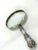 Classic Rococo Style Antique American Sterling Silver Handle Desk Top Magnifying Glass - Circa Early 1900s For Sale In Boston - Image 6 of 12