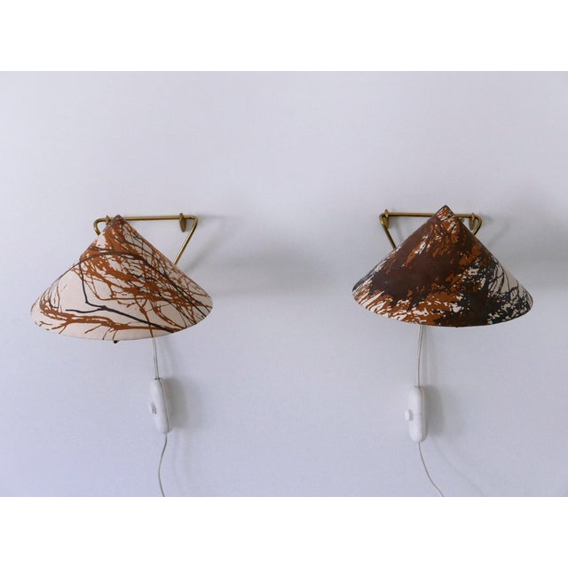 Eel Table Lamps by Rupert Nikoll, Austria, 1952, Set of 2 For Sale - Image 18 of 18