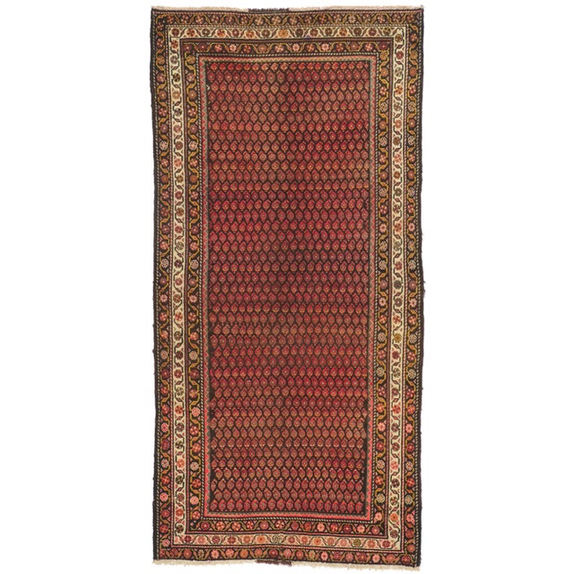 Vintage Persian Malayer Rug - 04'02 X 08'08 For Sale - Image 10 of 10
