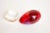Vintage Resin Ovoid Sculpture on Custom Lucite Base Red, Tan, Purple, Gray, Yellow, 1960's For Sale - Image 9 of 10