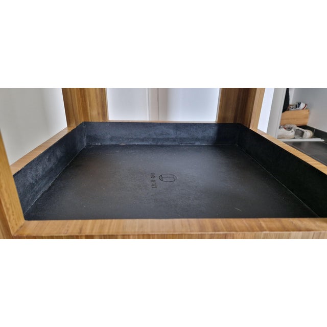 Straw Marquetry Coffee Table by Benoît Cazes, 2010s For Sale - Image 17 of 18