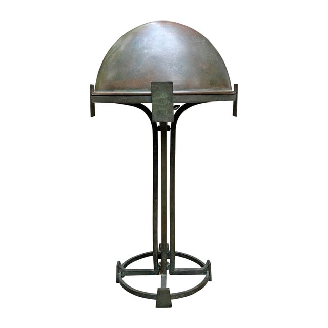 Vienna Secession Bronze Table Lamp For Sale - Image 13 of 13