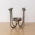 1940s French Sculptural Silver Candelabra For Sale - Image 4 of 9