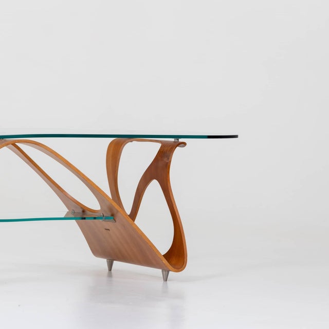 Modern Arabesco Coffee Table by Carlo Mollino for Zanotta, Italy 20th Century For Sale - Image 3 of 18