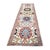 Condition: New Origin: Afghanistan Design: Sultanabad Actual size: 3'1"x11'9" Thickness: 1/4" Color: Ivory, Red, Blue,...