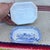 Blue A Rare Antique Ironstone Blue Transfer Decorated Covered Soap Dish With Insert, Circa 1850’s For Sale - Image 8 of 12