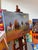 Where Our Paths Converge, Impasto Oil Painting by Godfrey Afebuame (2026) For Sale - Image 4 of 6