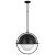 Transitional Thomas O'Brien By Visual Comfort Studio Bacall 1-Light Extra Large Pendant in Aged Iron For Sale - Image 3 of 3