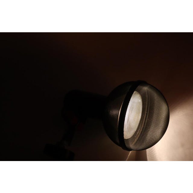 1980s German Microphone Wall or Ceiling Light by Roger Tallon for Erco Leuchten, 1980s For Sale - Image 5 of 17