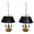 Metal Brass Tole Table Lamps - a Pair For Sale - Image 7 of 7