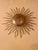 Spanish Solar Crown Sunburst Wall Light in Gilt Metal, 1950s For Sale - Image 4 of 10