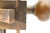 Vintage Bronze Philadelphia Civic Center Monolock Door Knob Set For Sale - Image 6 of 8