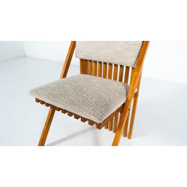 Mid-Century Modern Dining Table Set by Tito Pinori, 1970s, Set of 6 For Sale - Image 6 of 18