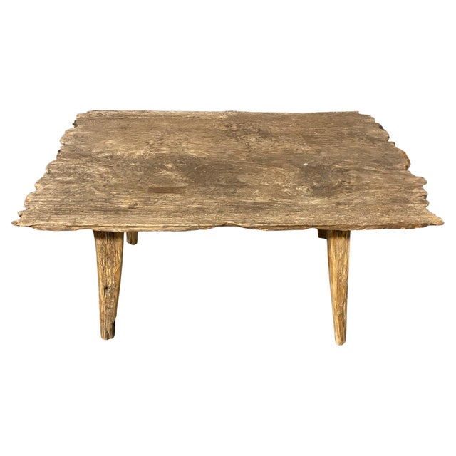 Reclaimed teak wood coffee table. This coffee table was made in the spirit of Wabi-Sabi, a Japanese philosophy that beauty...