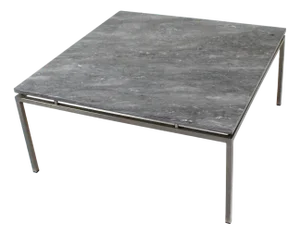 Vintage Coffee Table in Chrome and Marble