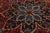Red 10x18 Antique Persian Heriz Red Rug – Oversized Hand-Knotted Wool Masterpiece For Sale - Image 8 of 11