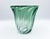 Green Crystal Vase by Val Saint Lambert, 1960s For Sale - Image 4 of 14