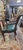 1910s Antique French Green Leather Arm Chair For Sale - Image 5 of 13