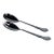 1980s Silver Pair Salad Servers, Chesterfield. For Sale