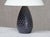 Textile Drop-Shaped Dimpled Ceramic Table Lamp from Helge Østerberg, Denmark, 1950s For Sale - Image 7 of 12