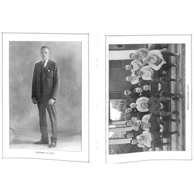 Official Souvenir Program of the Princeton-Yale Football Game Yale Bowl 1921 For Sale In New York - Image 6 of 12