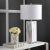 2020s Olympia 29" Table Lamp in Black/White - a Pair For Sale - Image 5 of 6