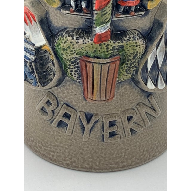 1980s Bavaria Bayern Maypole Stein For Sale - Image 4 of 11