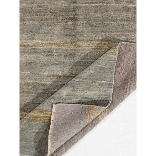 Vintage Hand-Knotted Gabbeh Rug 5'6" X 8'0" For Sale - Image 4 of 4