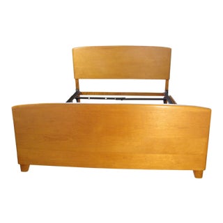 1940s Heywood-Wakefield Full Size Double Bed For Sale