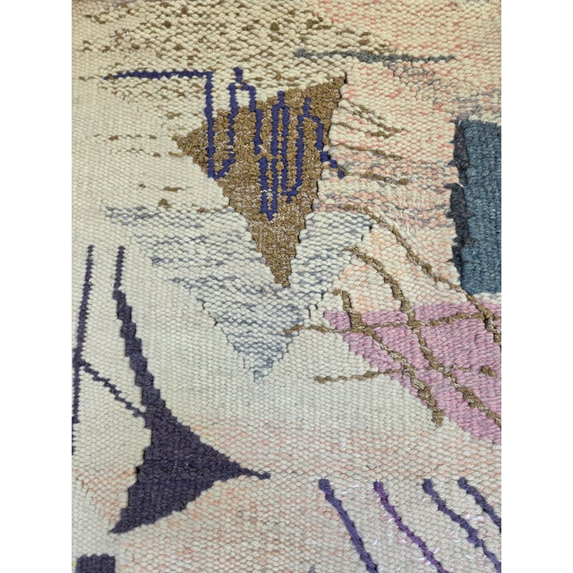 Textile Triangle I: Law of Three Series of Hand Woven Tapestries For Sale - Image 7 of 8