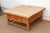 19th Century 1800's English Sycamore Coffee Table W/ 1 Drawer For Sale - Image 5 of 11