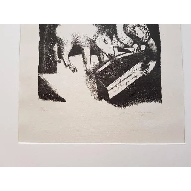 L’Auge II - Original Lithograph by Marc Chagall - 1925 1925 For Sale - Image 3 of 4