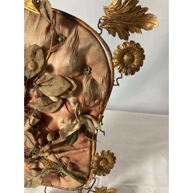 Late 19th Century Antique French Boudoir / Wedding Decorative Stand — 19th Century Gilt Ormolu For Sale - Image 5 of 9